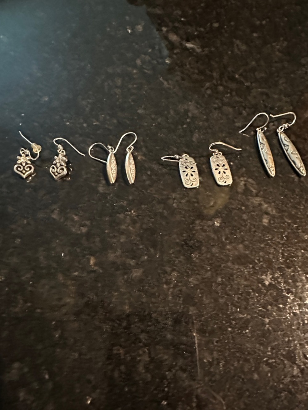 Brighton Silver-Tone Dangle Earring Set - Silver
